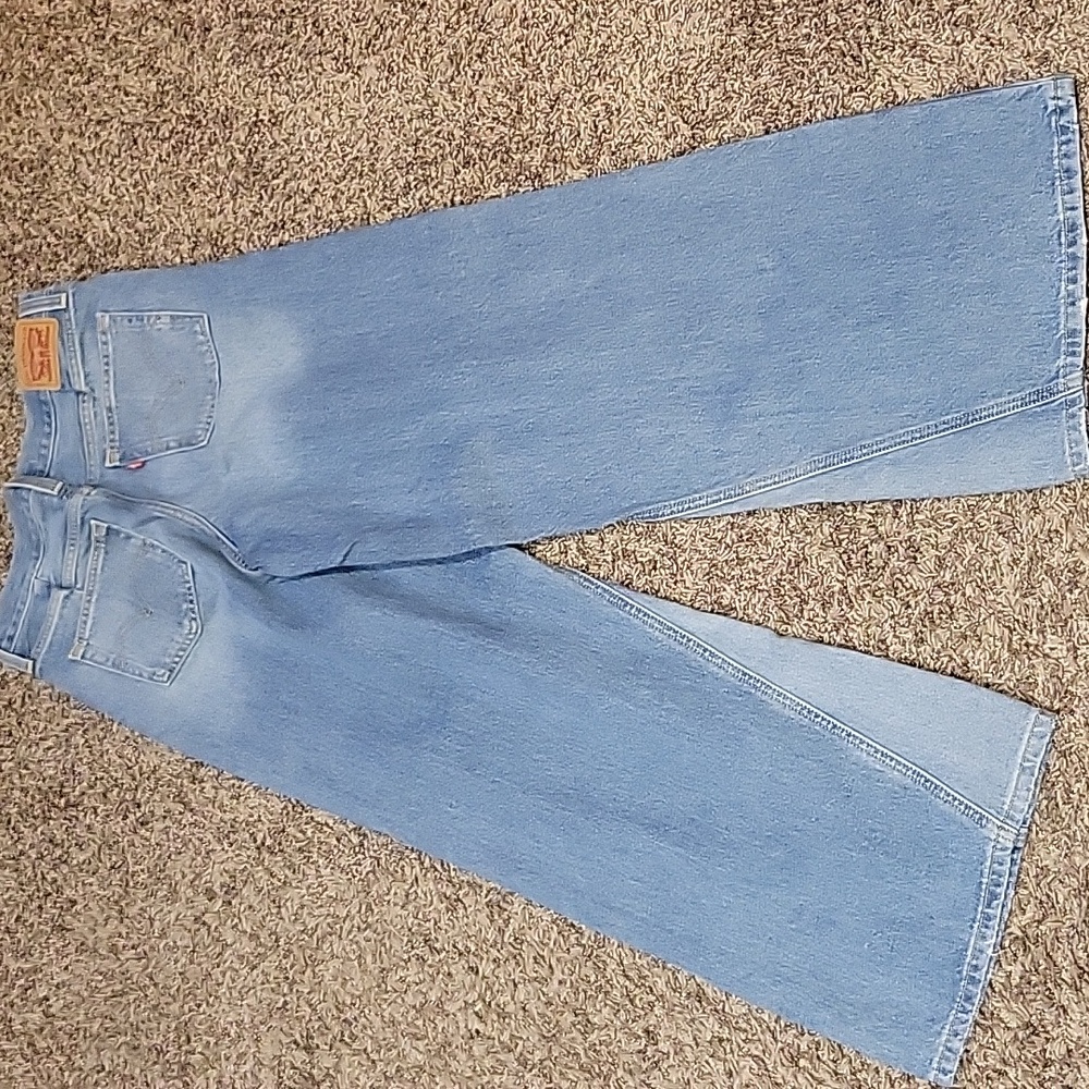 Levi's '94 Baggy Super Wide Leg 28 x 31 90s Mid Rise Take Chances - Picture 4 of 16
